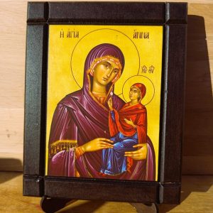 Ξύλινη εικόνα Αγίας Άννας