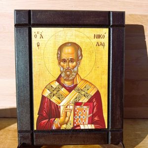 Ξύλινη εικόνα Άγιος Νικόλαος