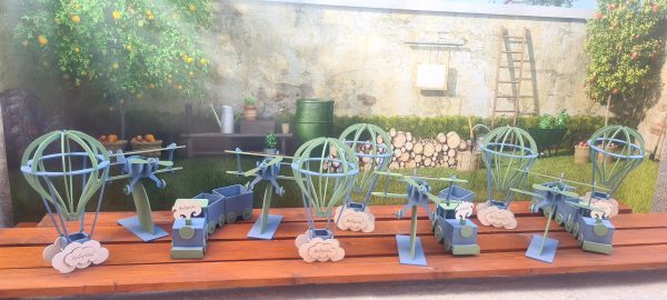 Ξύλινο 3d αερόστατο - Image 5