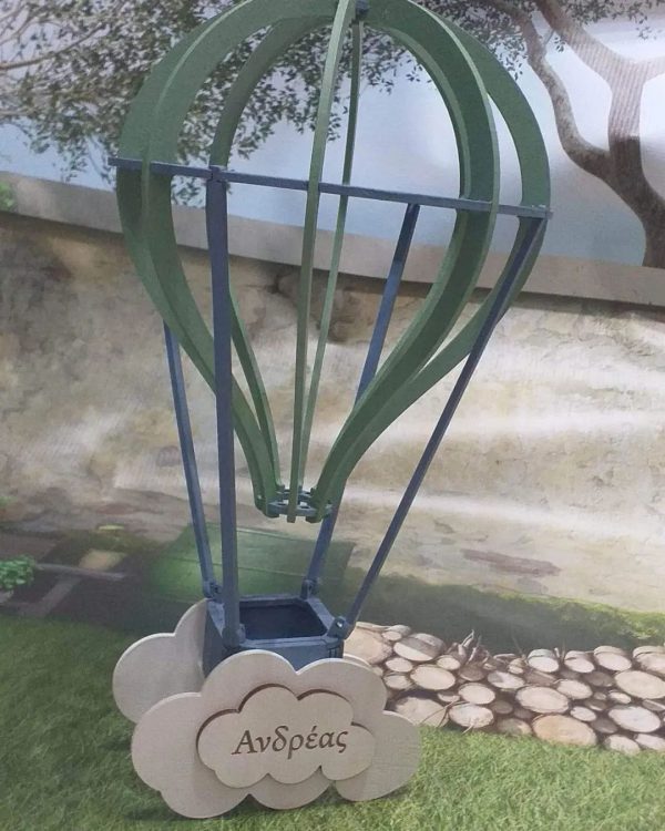 Ξύλινο 3d αερόστατο - Image 2