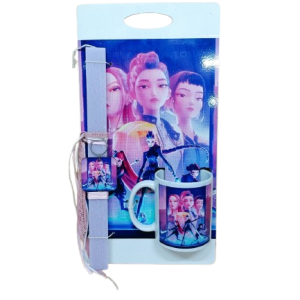 Demon Hunters Collector's Gift Set ( Λαμπάδα, κούπα & μπρελόκ)